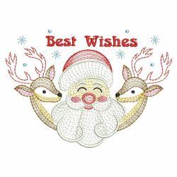 Rippled Santa 06(Lg) machine embroidery designs