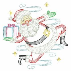 Rippled Santa 07(Md) machine embroidery designs