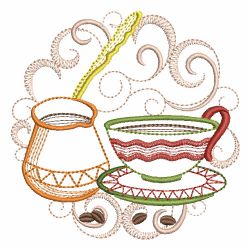 Vintage Delicious Coffee 07(Sm) machine embroidery designs