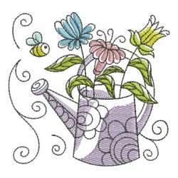 Doodle Garden 01(Md) machine embroidery designs