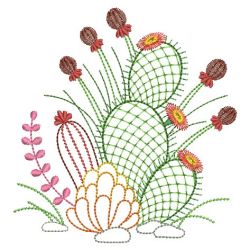 Vintage Cactus 10(Md) machine embroidery designs