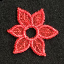 FSL LED Candle Poinsettia 04 machine embroidery designs