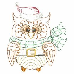 Vintage Christmas Animals 01(Md) machine embroidery designs