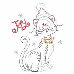 Vintage Christmas Animals 03(Md) machine embroidery designs