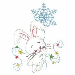 Vintage Christmas Animals 08(Md) machine embroidery designs