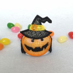 FSL LED Candle Halloween 05 machine embroidery designs