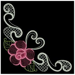 Heirloom Elegant Rose Corner 1 04 machine embroidery designs