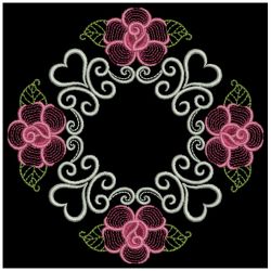 Heirloom Elegant Rose Quilts 05(Lg) machine embroidery designs