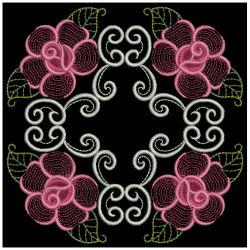Heirloom Elegant Rose Quilts 06(Sm) machine embroidery designs
