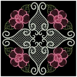 Heirloom Elegant Rose Quilts 10(Lg) machine embroidery designs