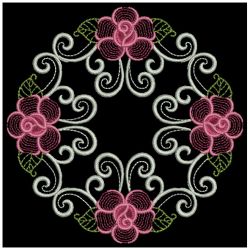 Heirloom Elegant Rose Quilts 11(Sm) machine embroidery designs
