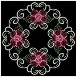 Heirloom Elegant Rose Quilts 12(Md) machine embroidery designs