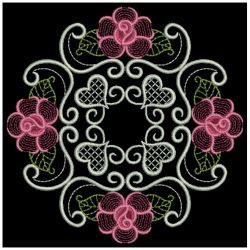 Heirloom Elegant Rose Quilts 13(Lg) machine embroidery designs