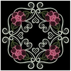 Heirloom Elegant Rose Quilts 14(Sm) machine embroidery designs