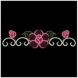 Heirloom Elegant Rose Border 1 06(Lg) machine embroidery designs