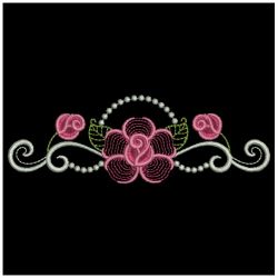 Heirloom Elegant Rose Border 1 08(Sm) machine embroidery designs