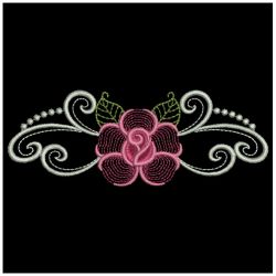 Heirloom Elegant Rose Border 1 09(Md) machine embroidery designs