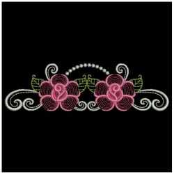 Heirloom Elegant Rose Border 1 10(Sm) machine embroidery designs