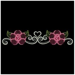 Heirloom Elegant Rose Border 1 11(Lg) machine embroidery designs