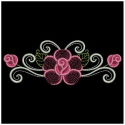 Heirloom Elegant Rose Border 1 12(Lg) machine embroidery designs