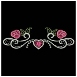 Heirloom Elegant Rose Border 2 01(Md) machine embroidery designs