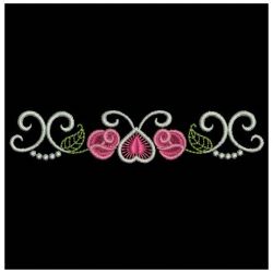 Heirloom Elegant Rose Border 2 03(Lg) machine embroidery designs