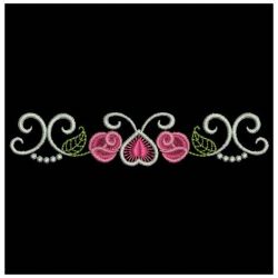 Heirloom Elegant Rose Border 2 03(Sm) machine embroidery designs
