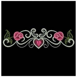 Heirloom Elegant Rose Border 2 05(Sm) machine embroidery designs