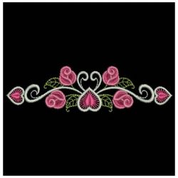 Heirloom Elegant Rose Border 2 07(Lg) machine embroidery designs