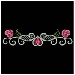 Heirloom Elegant Rose Border 2 08(Sm) machine embroidery designs
