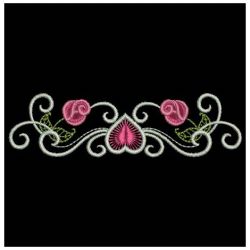 Heirloom Elegant Rose Border 2 09(Sm) machine embroidery designs