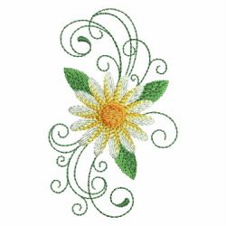 Heirloom Daisy 01 machine embroidery designs