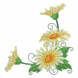 Heirloom Daisy 04 machine embroidery designs