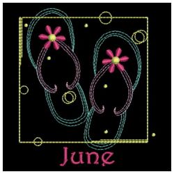 Vintage 12 Months 06(Md) machine embroidery designs