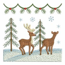 Country Frosty Forest machine embroidery designs