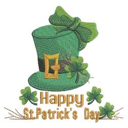 Happy St Patricks Day 01(Lg) machine embroidery designs
