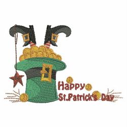 Happy St Patricks Day 03(Sm) machine embroidery designs