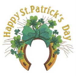 Happy St Patricks Day 07(Sm) machine embroidery designs