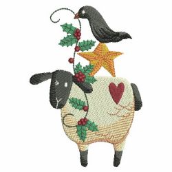 Folk Art Christmas 05(Sm) machine embroidery designs
