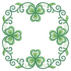 St Patricks Day Clover 05 machine embroidery designs