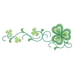 St Patricks Day Clover 09 machine embroidery designs