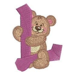 Teddy Bear Alphabet 12 machine embroidery designs
