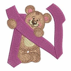 Teddy Bear Alphabet 14 machine embroidery designs