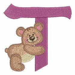 Teddy Bear Alphabet 20 machine embroidery designs