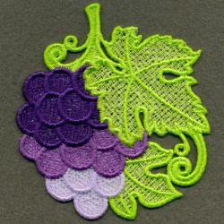 FSL Fruits and Vegetables Doily 06 machine embroidery designs