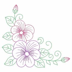 Vintage Pansy 02(Lg) machine embroidery designs