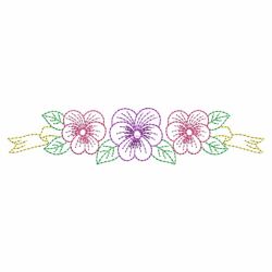 Vintage Pansy 04(Lg) machine embroidery designs