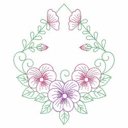 Vintage Pansy 11(Lg) machine embroidery designs