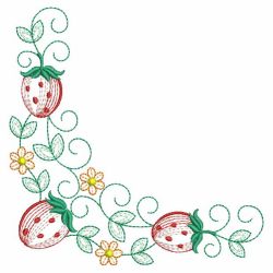 Heirloom Strawberry 09(Md) machine embroidery designs