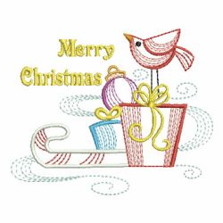 Vintage Christmas 03(Md) machine embroidery designs